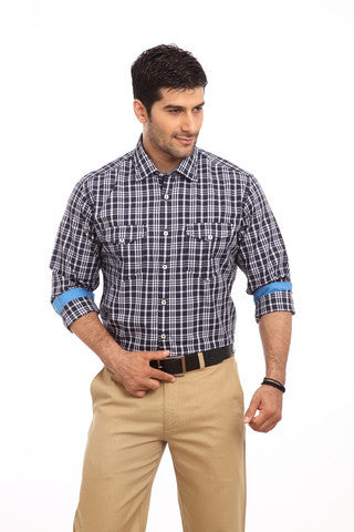 ColorPlus Grey Men Shirt