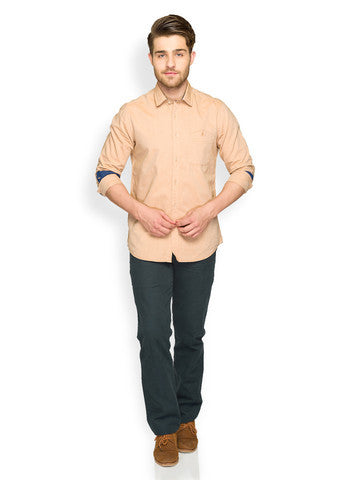 ColorPlus Beige Men Shirt